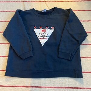 Guess Kids Dark Blue Sweatshirt with Logo